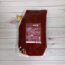 올패드 소문난 육회비빔밥 매콤소스 2kg 대용량 업소용 비빔장
