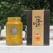 천연벌꿀 2.4 kg 아카시아꿀 잡화 야생화 1대 국내산 자연산 양봉꿀
