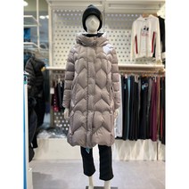 디즈니골프 여성 겨울 구스패딩 후드 롱 점퍼 DM4LJP033
