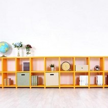 틈새책장 슬림책장 서재장 더크린 DIY 1 L9 2 오픈 거실 수납함, 블루