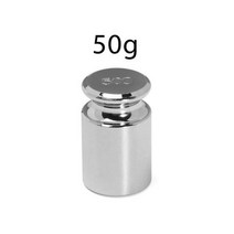 홈 도구 무게 측정 교정 도구 크롬 도금 저울 분동 세트 정확한 교정 세트, 50g, 50g, 50g