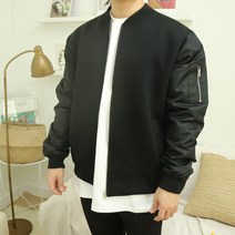 워너빅 더 큰 블루종 빅사이즈 항공점퍼 오버핏