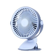 Well Star 포터블 클립 팬 미니 USB 선풍기, Blue, WT-F15