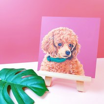 팝아트 아트팩토리 수작업 고퀄리티 강아지 고양이 반려동물 초상화 주문제작, 2