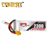 가오능 2300mAh 7.4V 50C 2셀 수퍼펀치 RC 리포배터리, 2300mAh 2셀 XT60