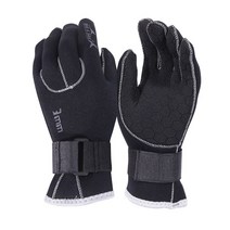 수역 구조 장갑 방수 미끄럼 방지 카누 내마모 장갑 보온 잠수 스노클링 소방 구급생 장비 옥외잠 수장갑, 3MM 수역 구조 장갑