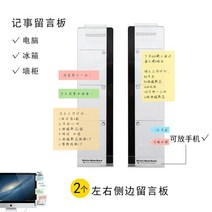 아크릴모니터받침대 모니터트레이 모니터 메모 보드 아크릴 화면 메시지 패드 스티커 투명 이름 카드 컴퓨, 01 rack
