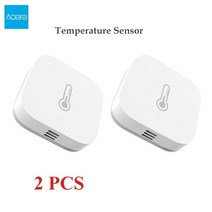 스마트허브 Xiaomi-MIJIA 멀티 모드 게이트웨이 허브 ZigBee 3.0 WiFi 블루투스 메쉬 스마트 원격 센터 제, 06 2xAqara humidity