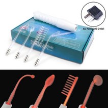 new 고주파 전기 유리 전극 튜브 얼굴 미용 기기 네온 아르곤 융합 막대 주름 제거, AU PLUG