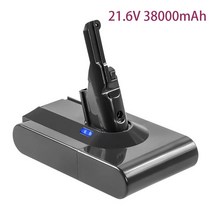 V7플러피 V6 V8 V10 V11 교체 다이슨배터리 특별 제공 배터리 충전식 부어 흡인기 다이슨 자갈/듀벳/애니멀/리튬 이온 6000mAh 21.6V L50, 04 38000mAh 1pcs