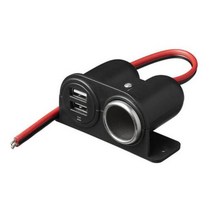 자동차충전기 USB 포트 소켓 DC 더블 3 1A 충전기 내장 자동차 캠핑카 멀티 플러그 어댑터 매립형 5V, A