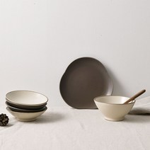 키친앤유 시에 2인 11P 세트/에라토 신혼 그릇 도자기 한식기 결혼 집들이 선물, 포그