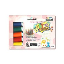 우찌다 패브릭마카 염색마카 의류용펜 560-6 일반 6색 _ 2025886EA, 본상품선택, 본상품선택