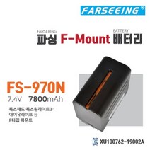 유쾌한 생각 룩스패드용 배터리 FS-770N FS-970N 듀얼 충전기 국내 인증 정품 F970 BATTERY 알패드33 오토케링 룩스패드22H 룩스패드43H 조명용 충전식, F970N(대용량)
