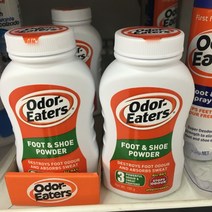 Odor Eaters Shoe Care Foot Powder 오더이터 신발 발냄새 제거 파우더 100gx2팩, 1개, 100g