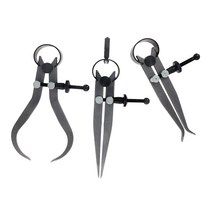 Utoolmart 10.2cm(4인치) 조절 가능한 잠금 탄소강 스프링 가죽 스크라이버 회전 공예 마킹 도구 작업용 1세트232392