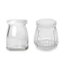 캔들용기 - PE캡 푸딩용기 플리츠무늬 소이캔들만들기, 플리츠 푸딩용기(소)