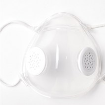 클리어 투명 마스크 필터 교체용 작업 정비 수리 먼지 분진 보호, 홀더