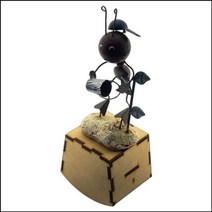 PGM1*^몰DIY 흔들흔들 오르골 양철 개미 만들기 뮤직박스만들기 과학교구만들기 장난감^*1췤pgm, a^^*옵션없슴