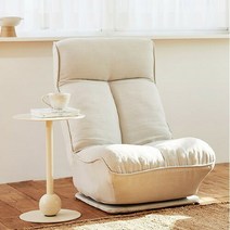 한샘 휴 회전형 좌식 리클라이너 스마트패브릭 오트밀, 단품