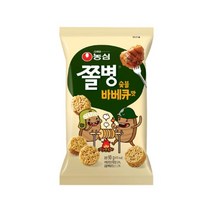 ns 쫄병스낵바베큐맛(82gx1) 회사 탕비실 어린이 청소년 간식 캠핑 MT, 1set