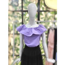 듀엘 오프숄더웨이브티셔츠 l232msm047(2133087)