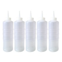 국내생산 업소용 잘라쓰는 소스통 뚜껑 미포함, 5개, 700ml