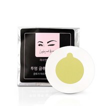 래쉬앤브로우 글루 패치 팔레트 속눈썹연장재료, 30매입, 투명