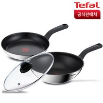 테팔 IH 에센스쿡 인덕션 3P (팬24+웍28+정품뚜껑28), 단품없음