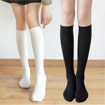 골프장 깔끔코디 무지 니삭스 여성 반양말 운동 반장 무릎까지오는