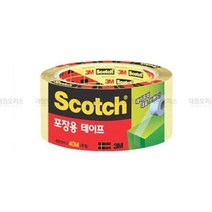 3M 투명 박스테이프 3650 48mmx40m 포장용, 1개
