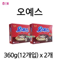 해태 오예스6000원 360g(12개입) x 2개, 2개, 360g
