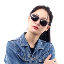 페니레인 남녀공용 IMPENUM C4 블랙렌즈 투명테 뿔테 선글라스