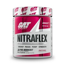 GAT Nitraflex 니트라플렉스 30서빙 Fruit Punch, 300g, 1개