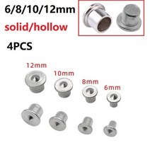 도웰지그 맞춤 핀 센터 포인트 6mm8mm10mm12mm 목재 마커 구멍 장부 세트 표시 펀치 도구 액세서리 4 개, solid 12mm