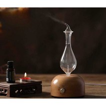 아로마램프 오일버너 수면 향초 램프 디퓨져 병 원목, 미색의 우아한 원목 C1