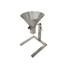 스테인리스 대구경 깔때기 양념 반죽 주입기 액체 오일 크림 디스펜서, 단일사이즈, 출구 직경 9cm 리프팅 조절 프레임