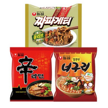 신라면(5입)+얼큰너구리(5입)+짜파게티(5입), 1세트