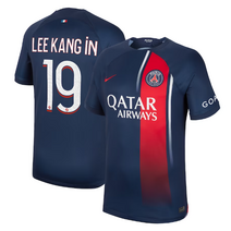 나이키 유니폼 파리생제르망 PSG 23/24 홈 저지(미드나잇네이비)-네이마르 이강인 마킹 저지