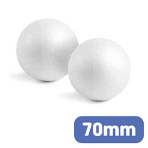 스티로폼공 스치로폼공 70mm 3개 장식만들기 DIY공예 노리프렌즈 반제품