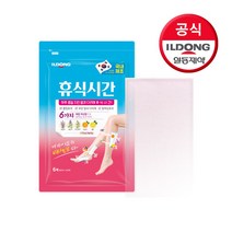 [일동제약]발과 다리에 휴식시간 쿨링젤시트 6매, 1개