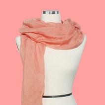 트레이드몰▶MAYGRIN 빅사이즈 무지 스카프 피치 (HMI30) 비스코스 롱스 칼라 컬러 가을 단색 심플 예쁜◀트레이드몰