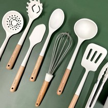실리콘조리도구 키친툴 조리도구 단품, 06_실리콘-국자(단품)
