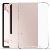 보이아 갤럭시탭 S8플러스 / S7 FE / S7 플러스 투명 범퍼 케이스, 6번/무인쇄 케이스