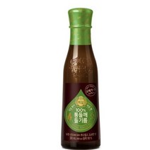 백설 100% 통들깨 들기름, 160ml, 2개