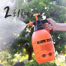 HOLD버튼 회전식노즐 분사량조절 2L 압축분무기