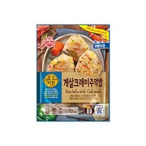 오뚜기 혼밥 아이간식 오즈키친 게살크래미주먹밥 500G 엄마손맛 자취템 소풍 피크닉 한끼식사 바쁜아침식사, 29개