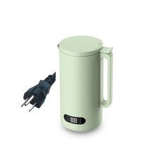 콩가는기계 두유기계 두유기 미니두유제조기휴대용 미니 밀크 쉐이크 두유 메이커 500ML 믹서기 스무디, 03 Green 350ML_03 UK_02 220V
