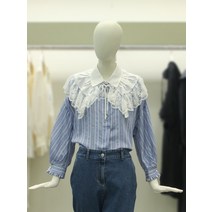오즈세컨 디테쳐블 칼라 블라우스 O22C7W 1W(1953620)