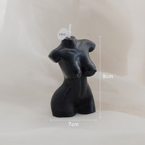 3D 큐브 버블 아로마 양초 여성 매력적인 바디 왁스 콩 무염 수제 테라피 홈 데코 공예 여신 선물, 회색-검정, CN